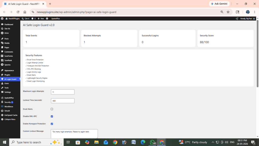 ai safe login guard