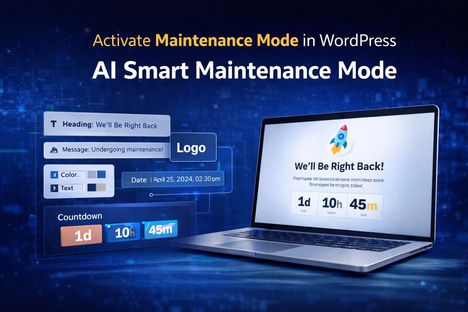 ai smart maintenance mode plugin