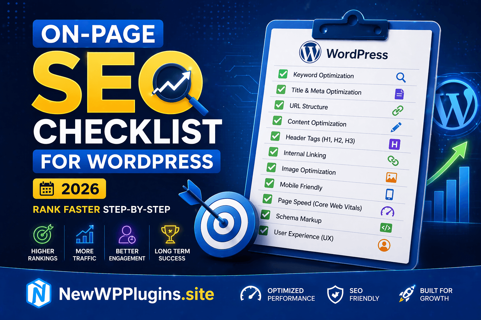 on page seo checklist wordpress 2026